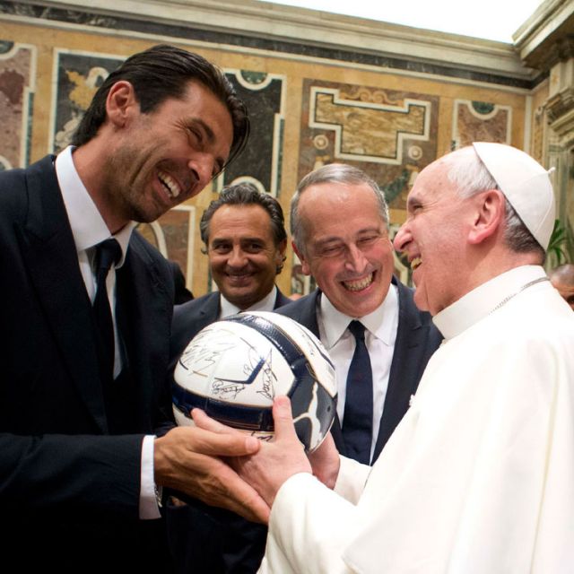 His Holiness, the soccer fan, asks players to be real role models 