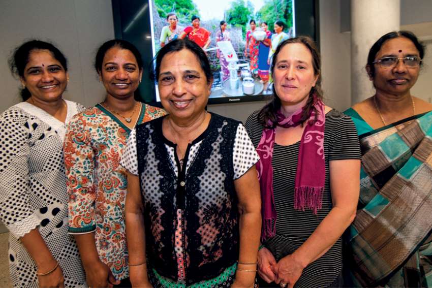 Sisters of St. Joseph supporting group working in rural India