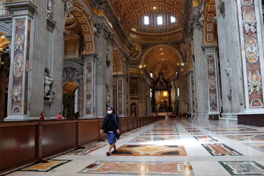 St. Peter's Basilica reopens to the public