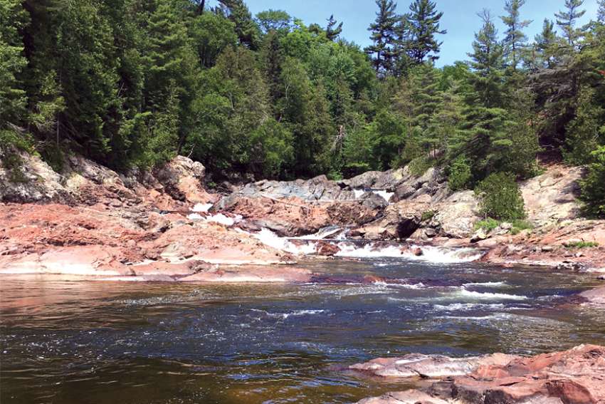 Students get the conversation on water flowing