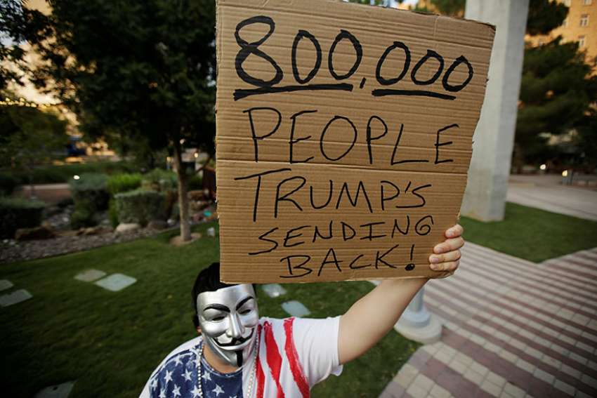 Trump backtracks a little on DACA after backlash