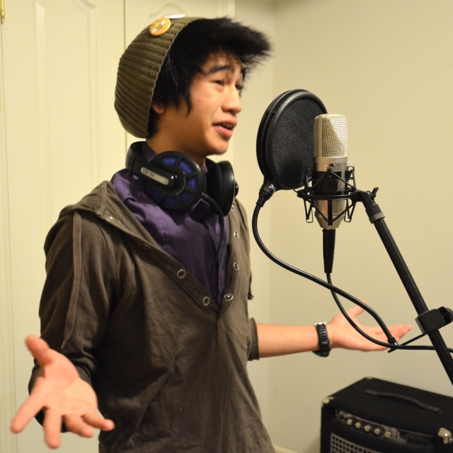 Youth poet “shows the love”