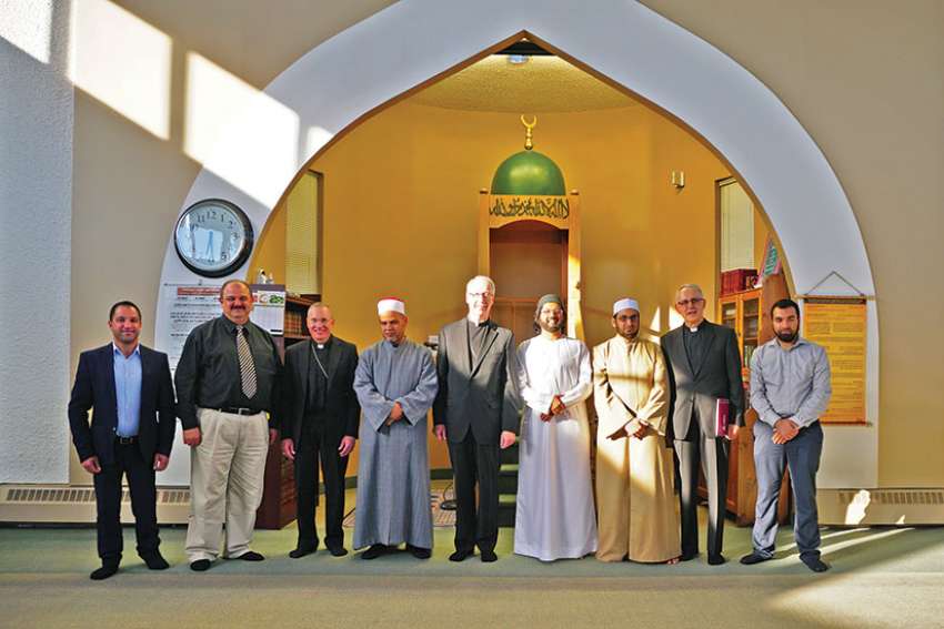 First visit to mosque sets the right tone
