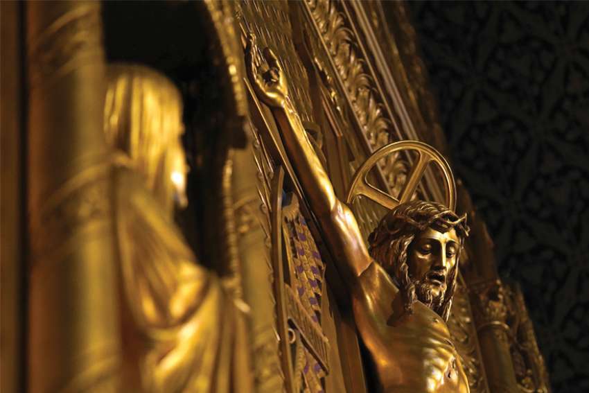In poverty we are with the Crucified Christ