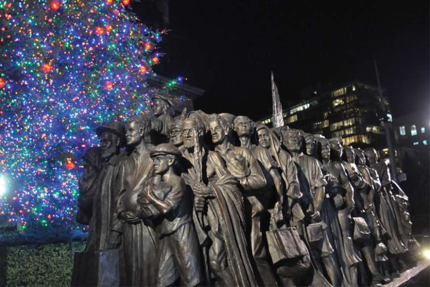 Canadian’s art stands in for Brooklyn’s Nativity
