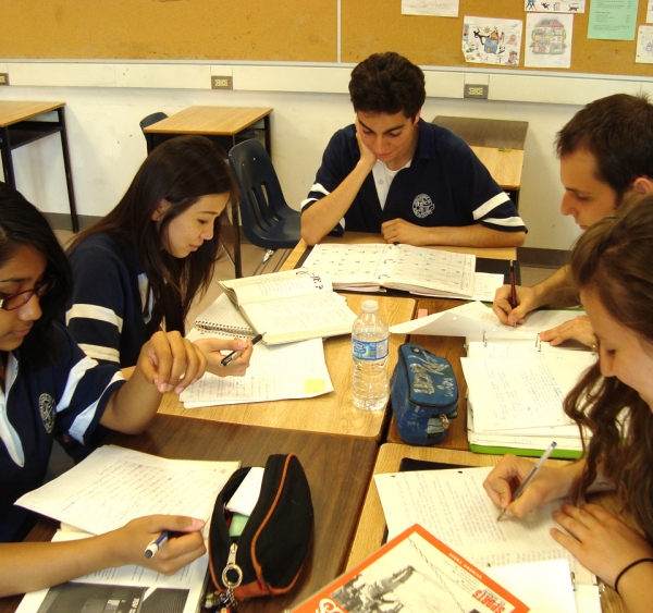 Students “walk with Christ” into exams