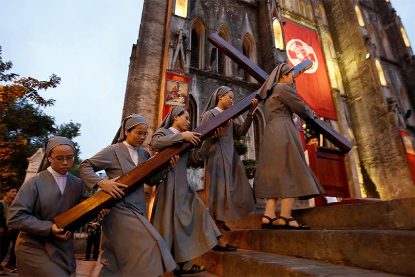 Vietnamese nuns attacked protesting construction on disputed land