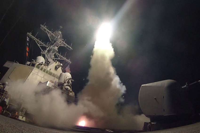 U.S. strike on Syria raises moral questions about civilian security