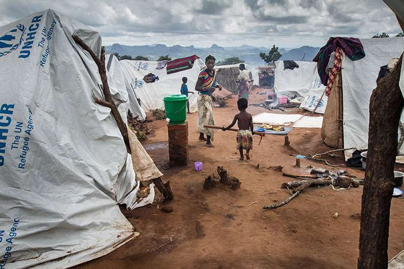 Disease, cold add to suffering of Mozambicans who fled to Malawi