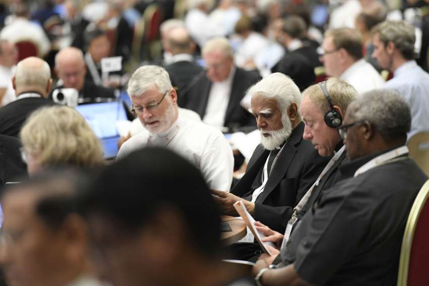Synod elects members to oversee synthesis report