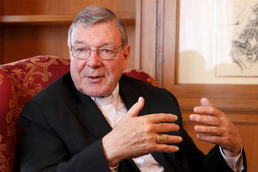 Cardinal Pell tells U.S. Catholics: 'We rely on you'