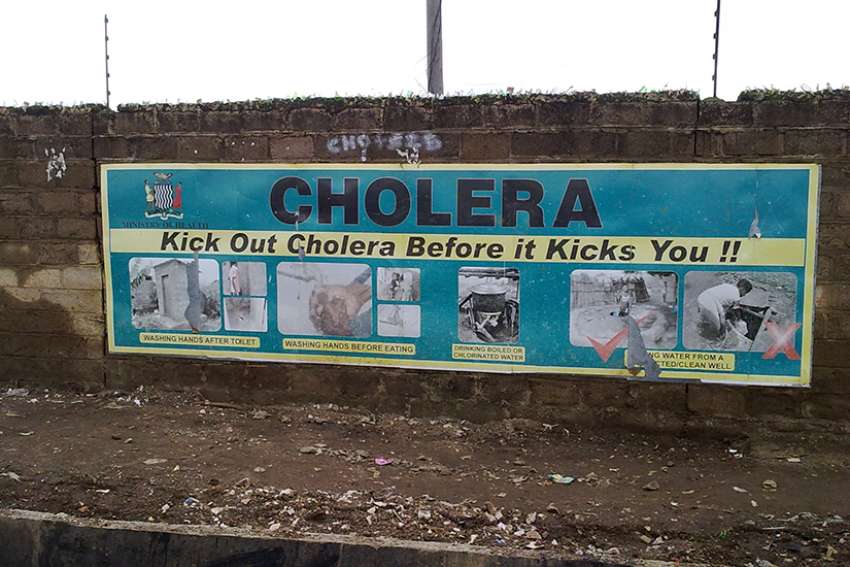 Zambia bans church services as cholera epidemic hits nation