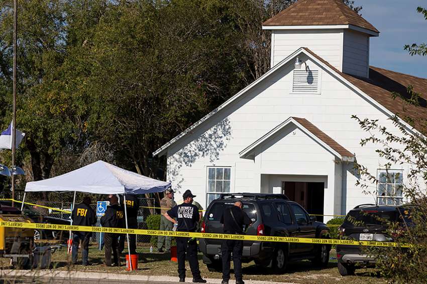 Deadliest shooting in place of worship in U.S. history leaves 26 murdered