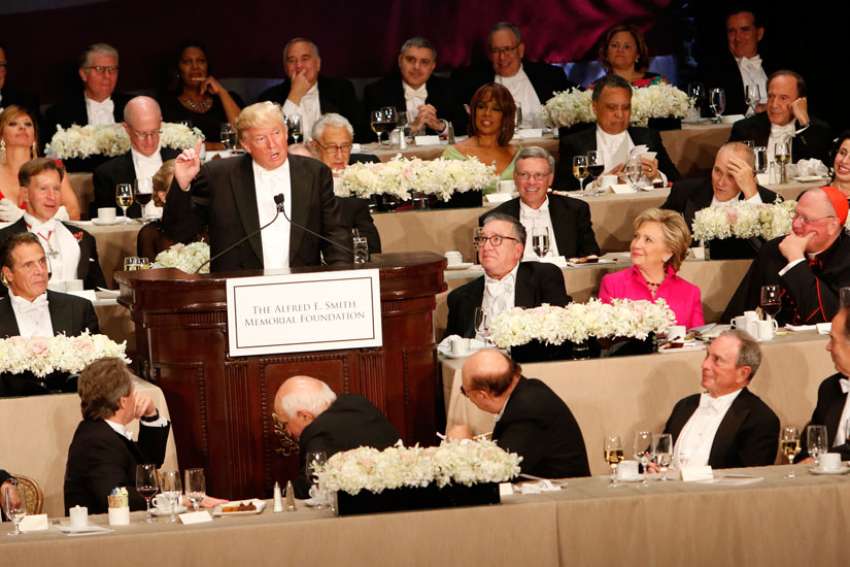 Gloves come off at 71st annual Al Smith Dinner in New York