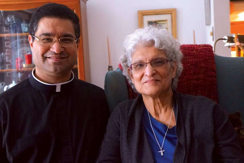 Mom follows her son into the Catholic Church