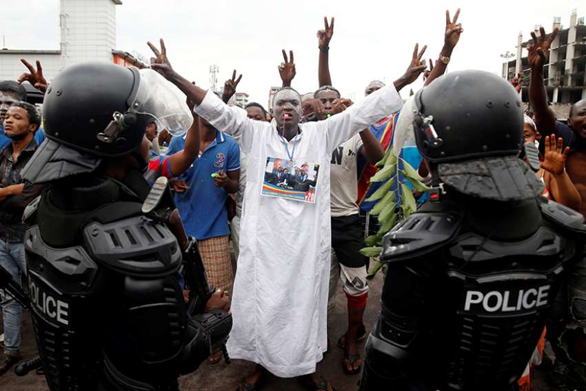Congo's bishops dispute official presidential election outcome