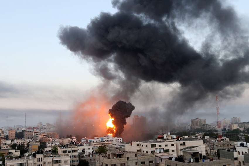 In Gaza, tiny Catholic community tries to stay in touch during airstrikes