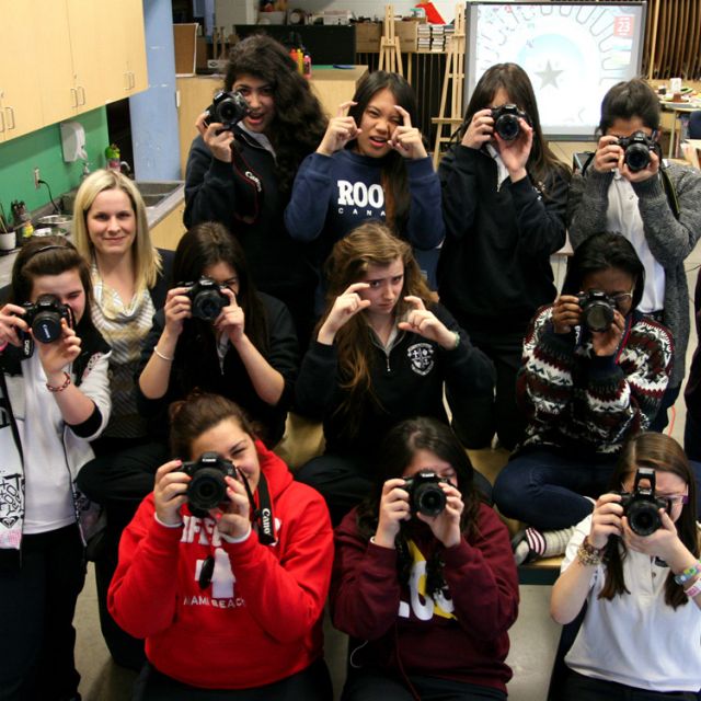 Photography club inspires confidence in young women