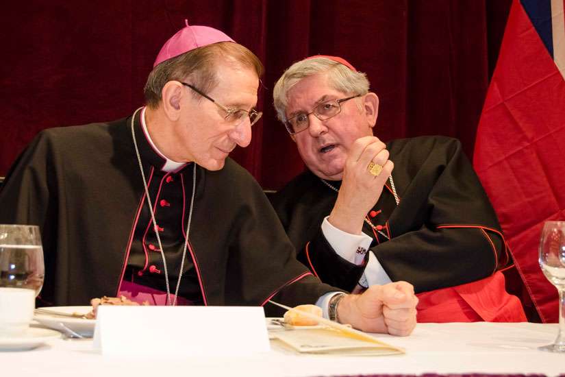 Cardinal delivers message of joy to packed audience