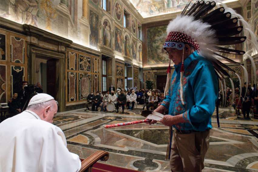 Pope Francis' words in Canada may have broader reach