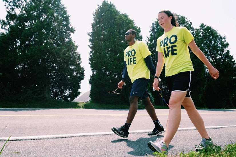Cross-country pro-life trek is 'life changing,' says Crossroads walker