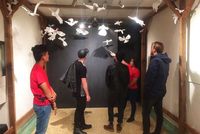 Art showcases migrant journey at Nuit Blanche