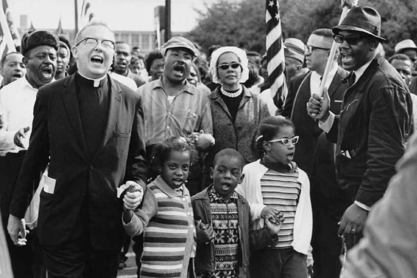 The Register Archive: Canadian clergy march for civil rights