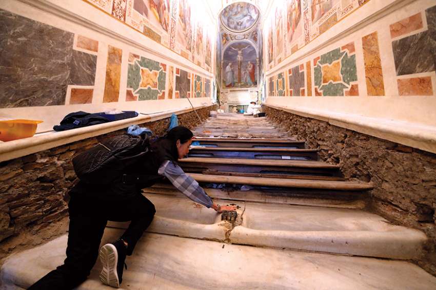 Restoring stairway to Heaven