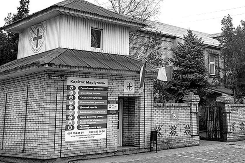 Caritas office in Ukraine caught in crossfire, seminary ransacked