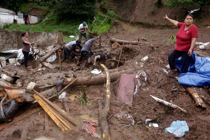 Priests send prayers, support for Mexican mudslide victims