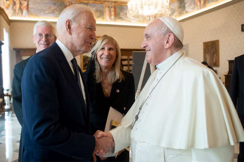 U.S. President Biden visits Pope Francis at the Vatican