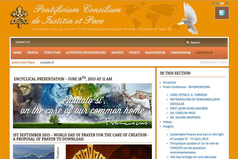 Vatican marks Laudato Si' anniversary with new website