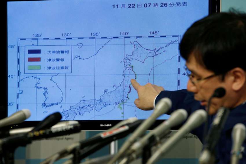 New quake, tsunami spotlight Japanese bishops' anti-nuclear stance