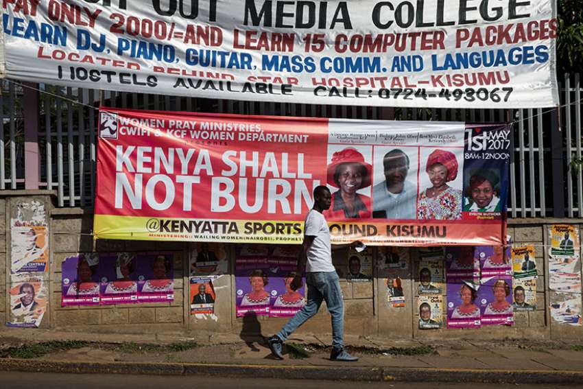 Kenyan bishops warn against election violence, insecurity