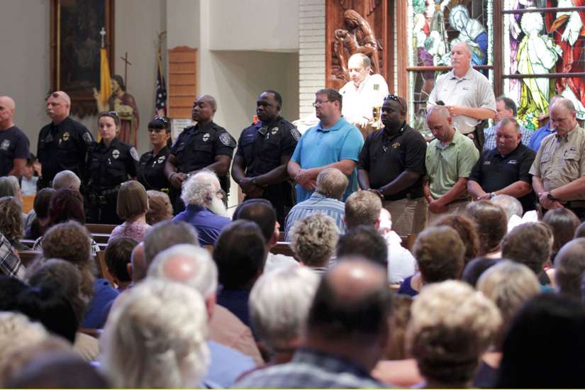 Baton Rouge Catholic community works to promote peace after shootings