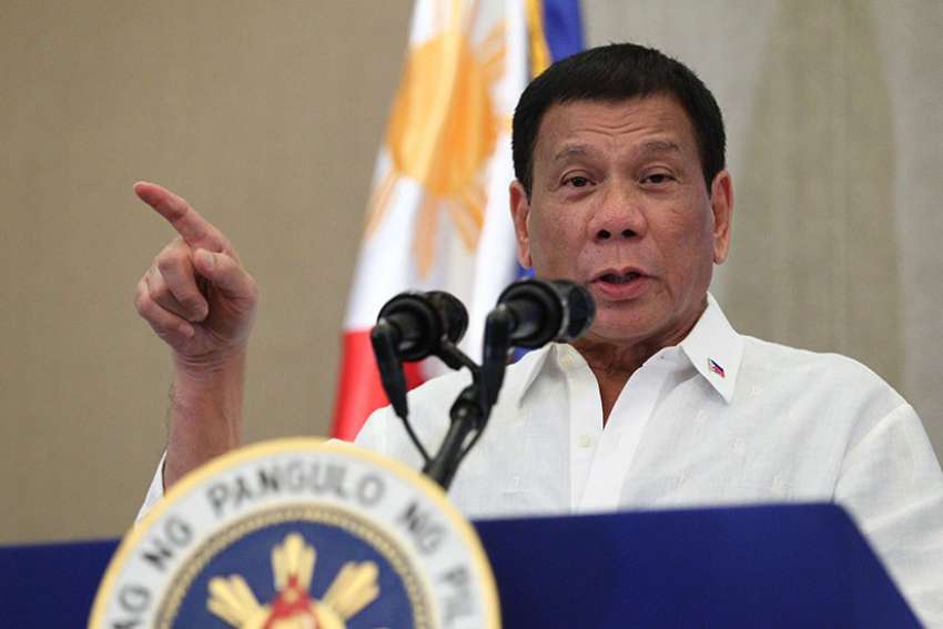 Philippines' bishops say they oppose Duterte's policies, not the man