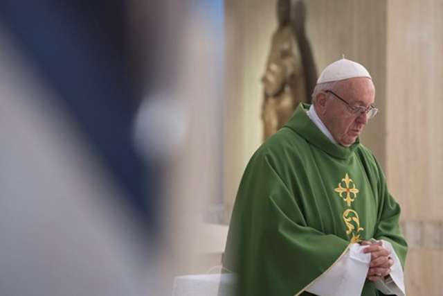 Pope's homily: Ask the Lord for the courage to follow Jesus