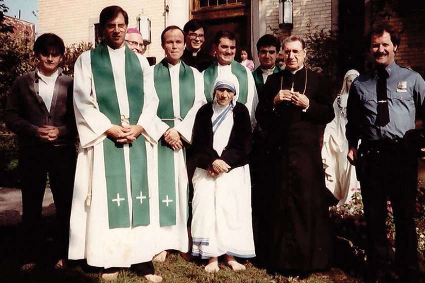 Msgr. Ambrose Sheehy’s 50 years of memories include helping Mother Teresa