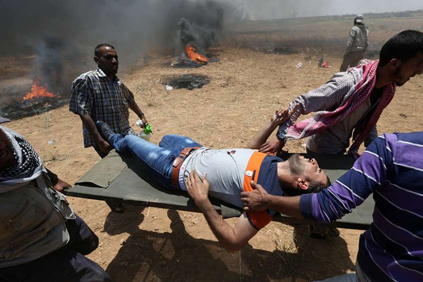 Dozens killed in protests as U.S. embassy inaugurated in Jerusalem