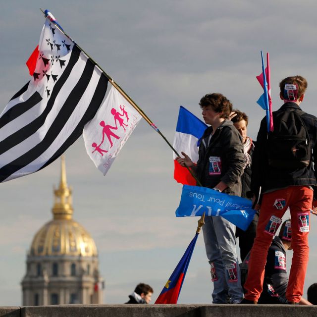 French still fighting same-sex marriage