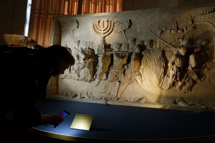Vatican, Jewish museums explore menorah in art and dark legend