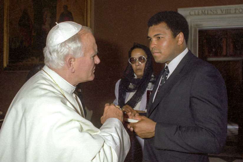 Muhammad Ali got his start working at a Louisville Catholic college
