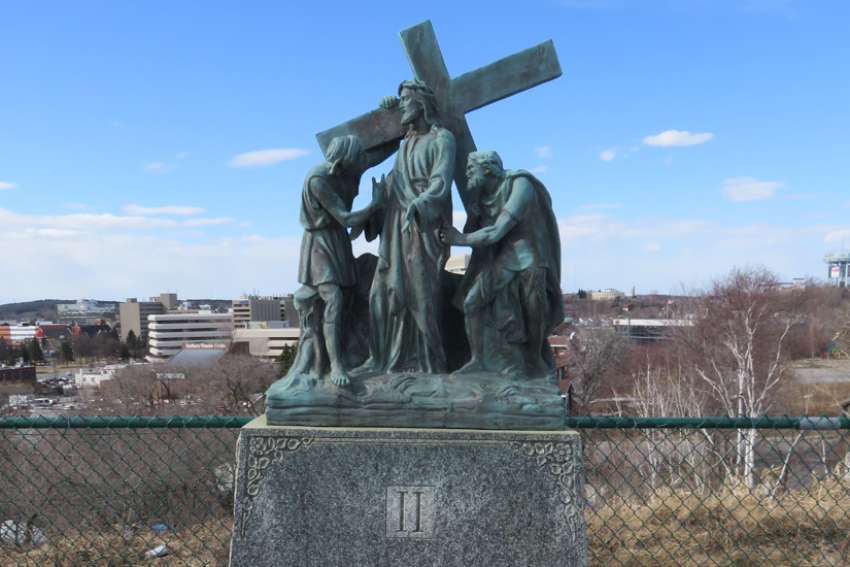 Canadian Catholic diocese aims to repair defaced Stations of the Cross