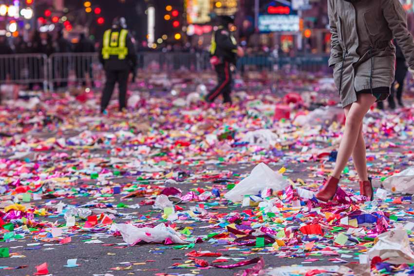 A New Year’s party? Bah, humbug!