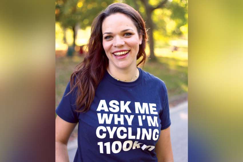 Bike journey puts a focus on trafficking