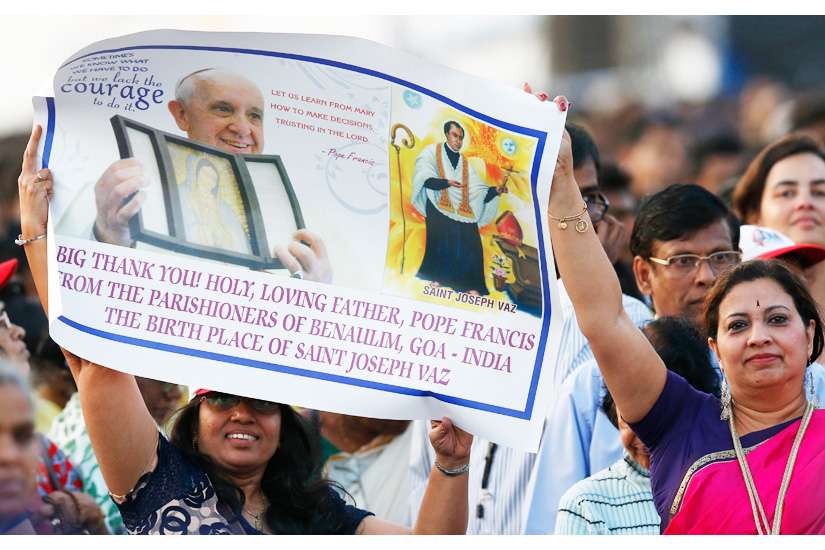 Pope proclaims Joseph Vaz Sri Lanka's first saint