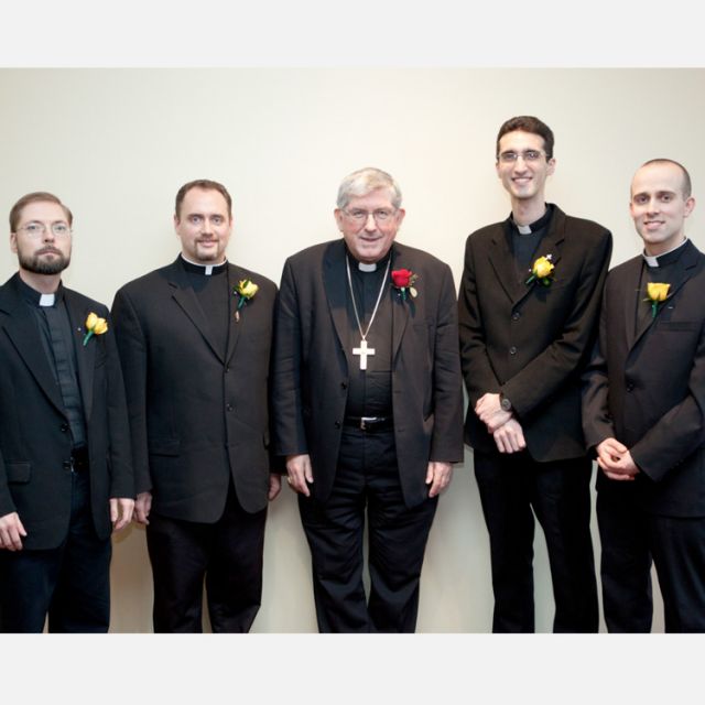Future priests share the stories of their call at 2012 Ordinandi Dinner
