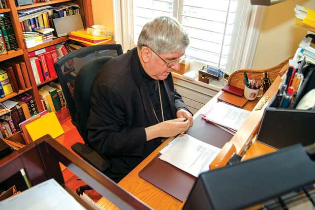 From dusk ‘til dawn, a cardinal’s work is never done