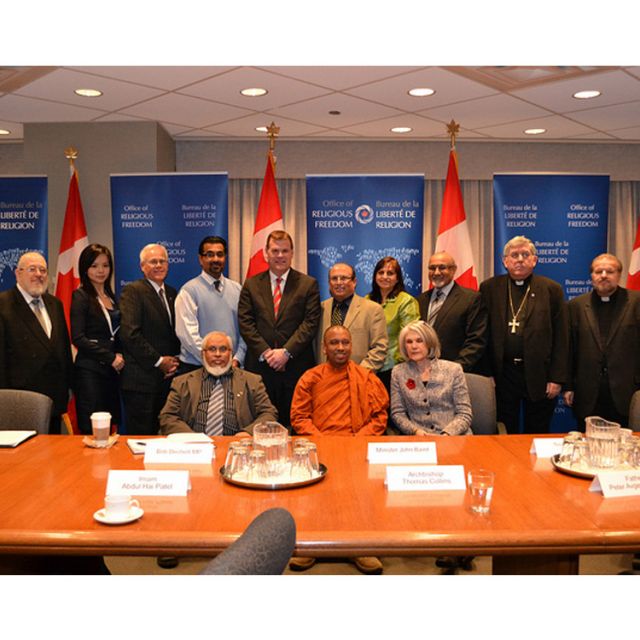 Religious leaders meet with minister to discuss Office of Religious Freedom