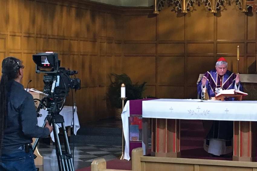 Daily TV Mass comfort draws legacy donors